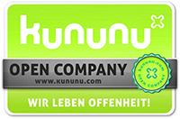 Prüfsiegel: Kununu - Open Company