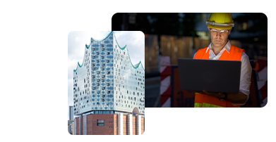 ecotel Hochtief Referenz für Internet und Telefonie im Baugewerbe