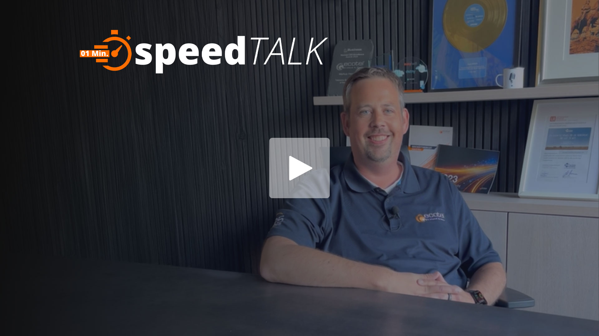 Vorschaubild für den ecotel speedTalk mit Markus Hendrich